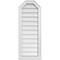 Ekena Millwork Octagonal Top Surface Mount PVC Gable Vent w/ 2"W x 2"P Brickmould Sill Frame, 14"W x 36"H GVPOT14X3603SN - alternate 1